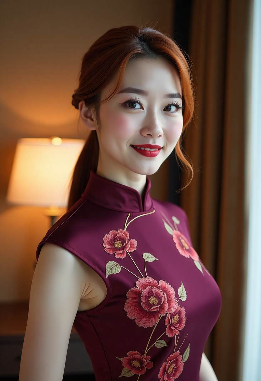 逢花对比